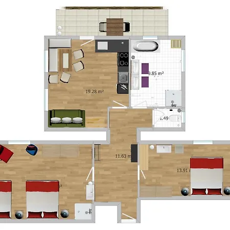 Appartement Fingerhof